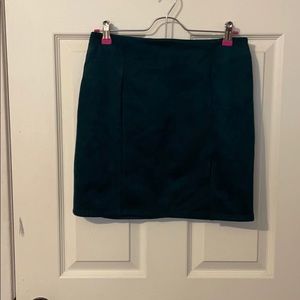 Dark green skirt